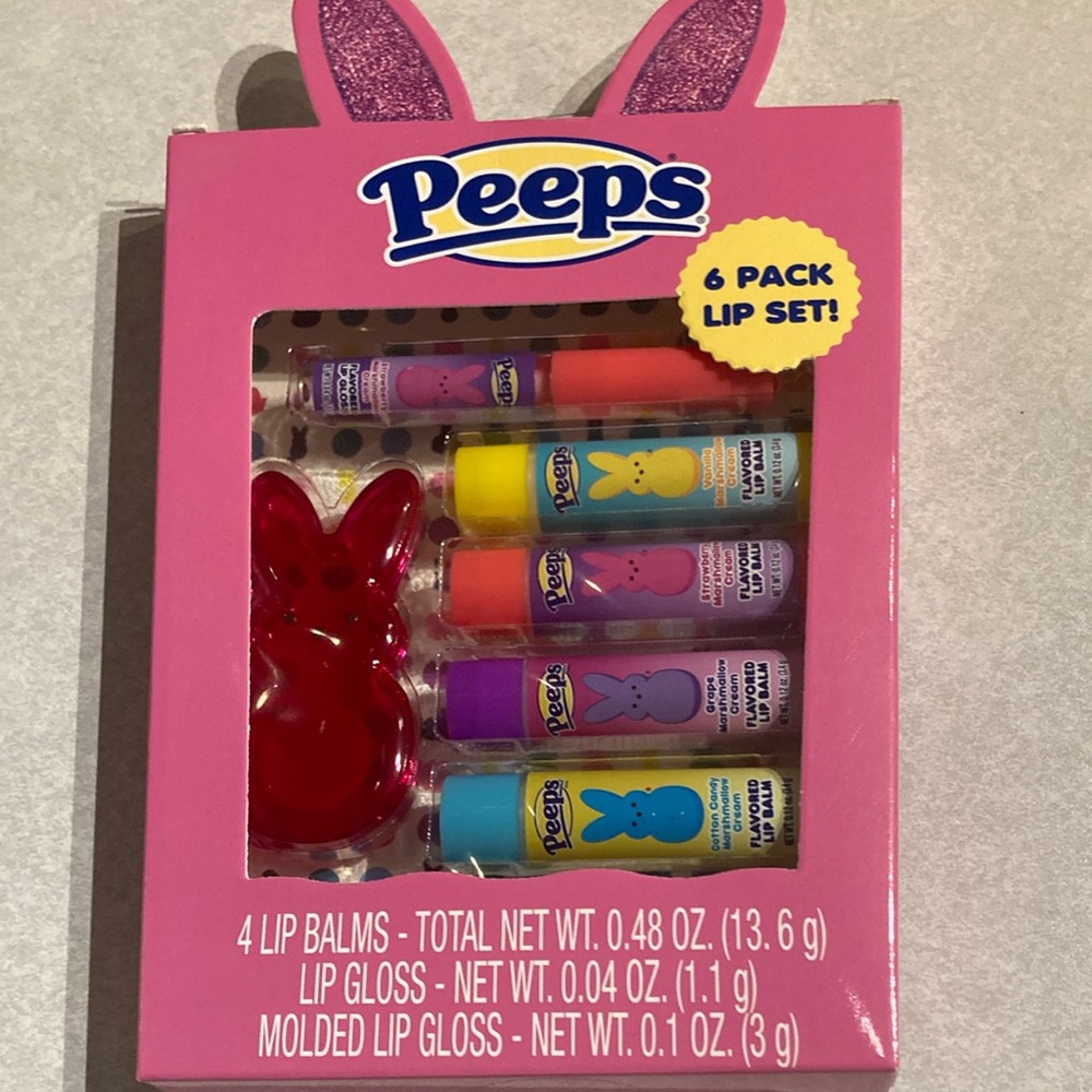 Peeps Lip Balm and Gloss Set